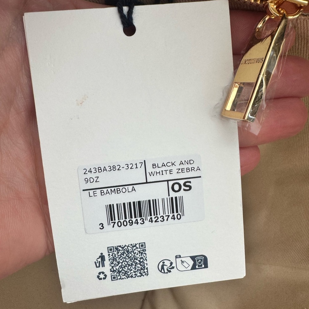 Jacquemus Le Bambola Zebra Tote - Picture 9 of 10